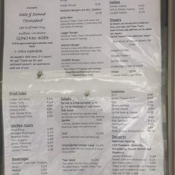 Chubeez - Menu