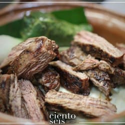 Ciento Seis - Great tacos rib eye and tenderloin with tuetano