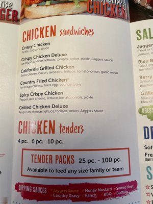 Menu photo 4 Jaggers Indianapolis, IN