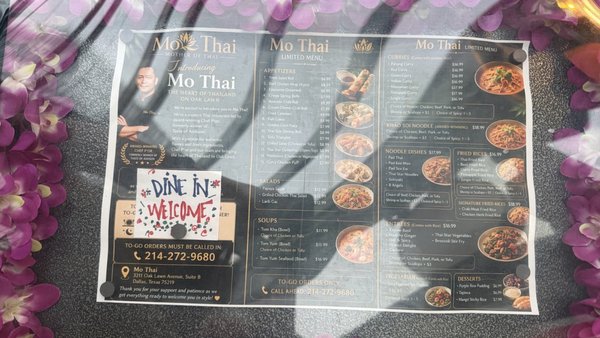 Menu photo 2 Mo Thai Dallas, TX Menu photo 2 Mo Thai Dallas, TX