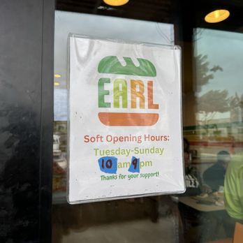 EARL Kapolei - Hours - Sandwiches Near Me - Kapolei, Hawaii EARL Kapolei - Hours - Sandwiches Near Me - Kapolei, Hawaii