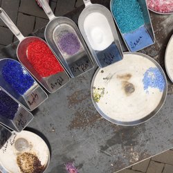 Hot Blown Glass - Colors to choose from...decisions, decisions!