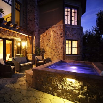 Platinum Landscape & Pools - a hot tub lit up at night - Landscaping Near Me - Pleasant Grove, Utah Platinum Landscape & Pools - a hot tub lit up at night - Landscaping Near Me - Pleasant Grove, Utah