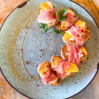 Rigo - Papaya Crostini - Spanish Near Me - Honolulu, Hawaii Rigo - Papaya Crostini - Spanish Near Me - Honolulu, Hawaii