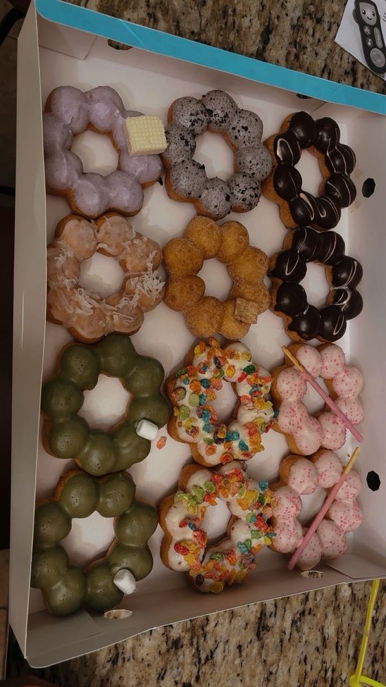 Food from Mochi Ring Donuts