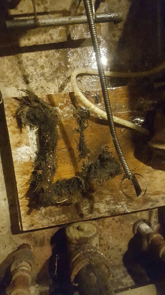 Slide of Hill Side Sewer & Drain