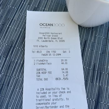 OCEAN2000 - Check out - New American Near Me - Fort Lauderdale, Florida