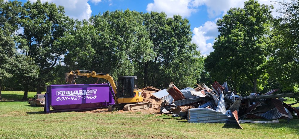 Purple Heart Dumpsters - veterans service organization in Kershaw, SC