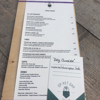 Op het dak - Menu - Restaurants Near Me - Rotterdam, ZH Op het dak - Menu - Restaurants Near Me - Rotterdam, ZH