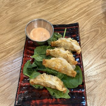 Chicago Ramen - Gyoza- delicious but wish they had the traditional dipping sauce, which is similar to a soy sauce w/ teriyaki sauce blend. - Japanese Near Me - Crystal Lake, Illinois Chicago Ramen - Gyoza- delicious but wish they had the traditional dipping sauce, which is similar to a soy sauce w/ teriyaki sauce blend. - Japanese Near Me - Crystal Lake, Illinois