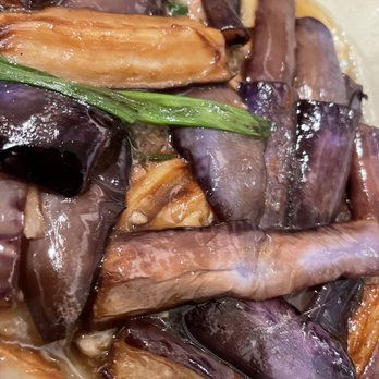 Chef Hunan - Eggplant w/salted fish clay pot - Cantonese Near Me - San Francisco, California