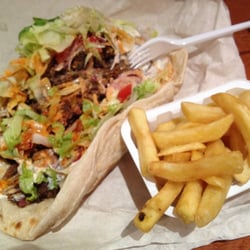 Mezza - Lamb doner meal. NOM noms