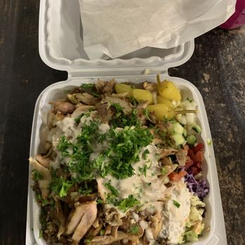 Falafel Stop - Shawarma on Hummus Plate. - Falafel Near Me - Sunnyvale, California Falafel Stop - Shawarma on Hummus Plate. - Falafel Near Me - Sunnyvale, California