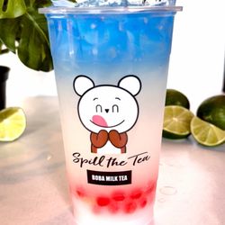 Spill The Tea - Colorado Springs - Blue Coco limeade