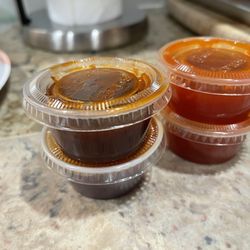 The Smokehouse - Sweet sauce and Jerk sauce