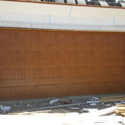 Palm Valley Garage Doors - Here we did a matching pair of woodgrain gallery doors