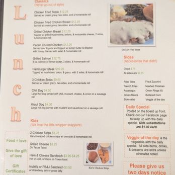 Deborah‘s Kitchen Table - Menu - Cafes Near Me - Goliad, Texas Deborah‘s Kitchen Table - Menu - Cafes Near Me - Goliad, Texas