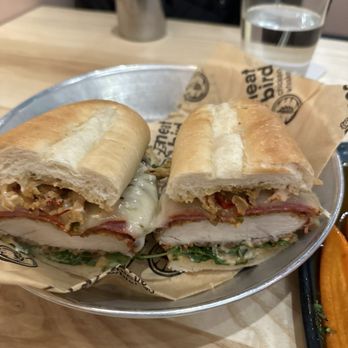 Neat Bird - Italian inspired sandwich - forget the name - Chicken Shop Near Me - Chesapeake, Virginia