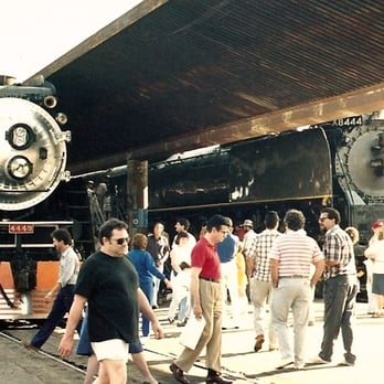 Oregon Rail Heritage Center - The Southern Pacific 4449 Daylight & Union Pacific 8444 at LA's Union Station's 50th anniversary celebration in 1989! - Museums Near Me - Portland, Oregon Oregon Rail Heritage Center - The Southern Pacific 4449 Daylight & Union Pacific 8444 at LA's Union Station's 50th anniversary celebration in 1989! - Museums Near Me - Portland, Oregon