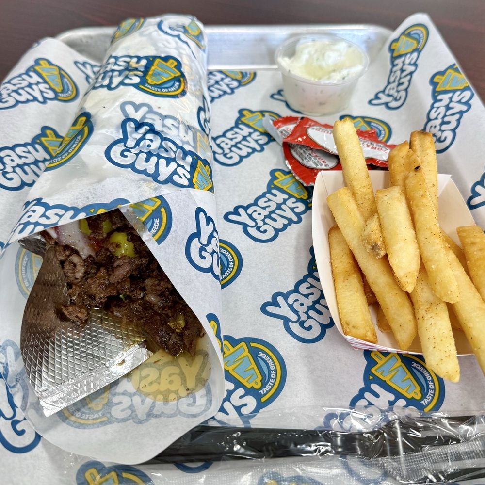 Yasu Guys - As presented, you can see the oil right away - Greek Near Me - Van nuys , California Yasu Guys - As presented, you can see the oil right away - Greek Near Me - Van nuys , California
