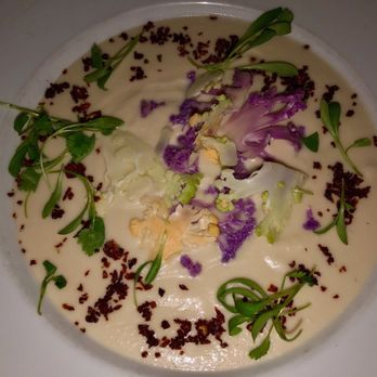 The Monarch - Soup of the Day: Coconut Cauliflower - Steakhouses Near Me - Aspen, Colorado