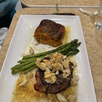 Pier House - Filet Oscar special. Filet wrapped in bacon - Bars Near Me - Orange Beach, Alabama Pier House - Filet Oscar special. Filet wrapped in bacon - Bars Near Me - Orange Beach, Alabama