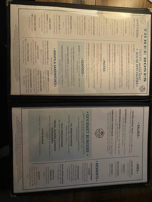 Menu photo 8 Three Roses Tavern Marietta, GA