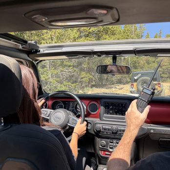 Native Jeeps - Walkie talkies to chat with the tour guide and rest of the Jeep cars - ATV Rentals/Tours Near Me - Idaho Springs, Colorado