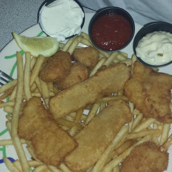 The Lobster Trap - The fish and chips were nice and light. It was complimented well with the malt vinegar. - Seafood Near Me - Avalon, California The Lobster Trap - The fish and chips were nice and light. It was complimented well with the malt vinegar. - Seafood Near Me - Avalon, California