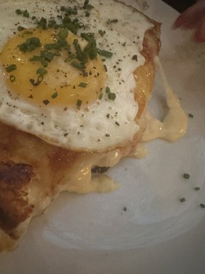 Photo of Café Luxembourg - Amsterdam, NH, NL. Croque Madame