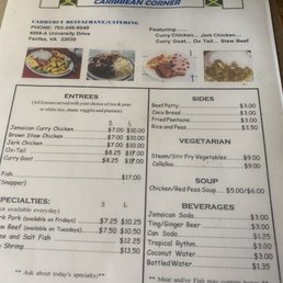 Menu Menu