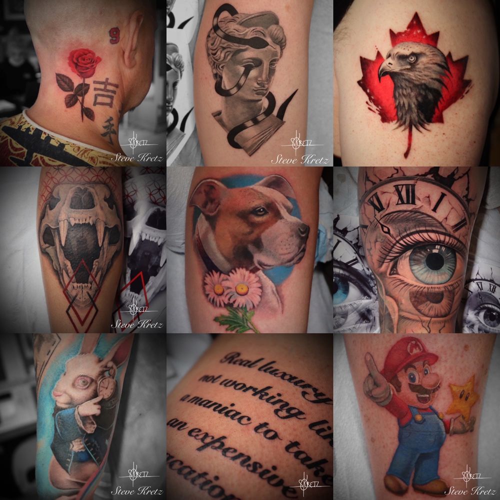 The Ink Lab - Tattoos by Steve Kretz Logo