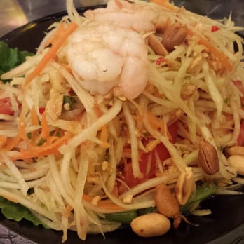 Khun 9 Thai Kitchen - Our spicy papaya salad - Thai Near Me - Torrance, California