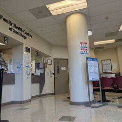 Downtown Family Health Center at Connections - Lobby area