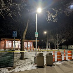 Alexandria Rest Area Eastbound - Rest area going through some rework