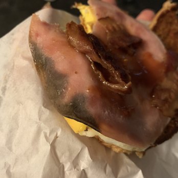 Jack in the Box - Mold on the ham of a supreme croissant - Fast Food Near Me - Palm Desert, California Jack in the Box - Mold on the ham of a supreme croissant - Fast Food Near Me - Palm Desert, California