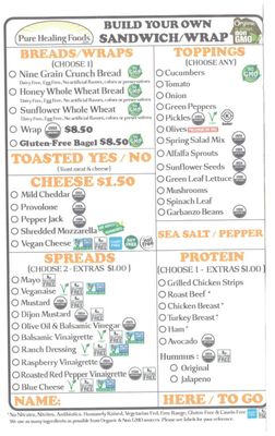 Menu photo 4 Pure Healing Foods Ridgecrest, CA