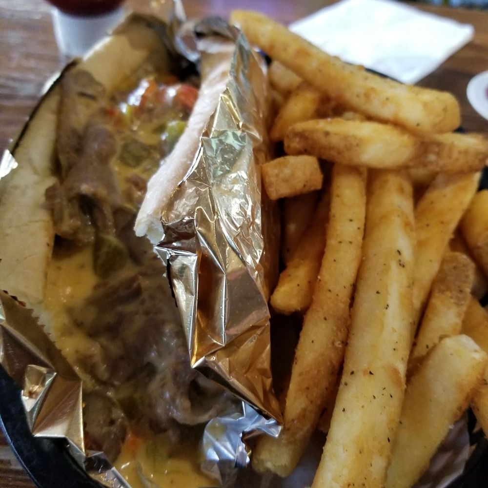 Our Bar - Beer cheese steak sandwich and fries - Bars Near Me - Reno, Nevada Our Bar - Beer cheese steak sandwich and fries - Bars Near Me - Reno, Nevada