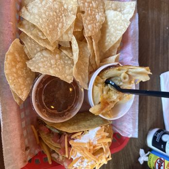 Taco Mama - Winston-Salem - Beef taco basket with side of Mexican Mac and Cheese - Mexican Near Me - Winston-salem, North Carolina Taco Mama - Winston-Salem - Beef taco basket with side of Mexican Mac and Cheese - Mexican Near Me - Winston-salem, North Carolina