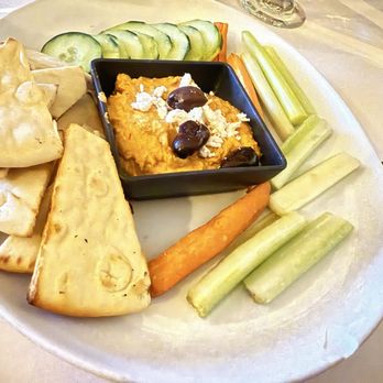 Seared - Hummus and feta - Steakhouses Near Me - Albuquerque, New Mexico