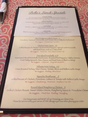 Menu photo 5 Bella's Bakery & Bistro Clayton, NY Menu photo 5 Bella's Bakery & Bistro Clayton, NY