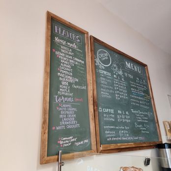 Cream - Menu - Coffee & Tea Near Me - Norwich, Connecticut