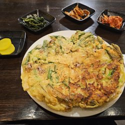 Gangnam Style Korean Kitchen - Seafood pancake