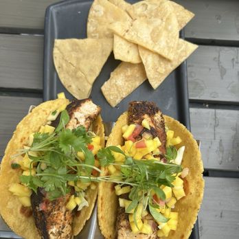 Pacific Hideaway - *Blackened Mahi Mahi Tacos - New American Near Me - Huntington Beach, California Pacific Hideaway - *Blackened Mahi Mahi Tacos - New American Near Me - Huntington Beach, California