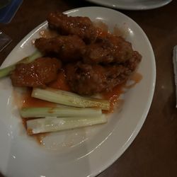 The Olive Bar - Wings ordered off the menu