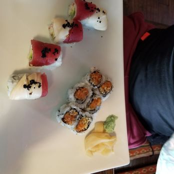 Fugu Sushi - Sleeping crab & spicy crunch scallop roll - Japanese Near Me - Pickerington, Ohio