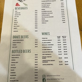 Dos Hermanos - Menu - Mexican Near Me - Columbus, Ohio