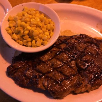 Texas Roadhouse - Ribeye with buttered corn - Barbeque Near Me - Tracy, California