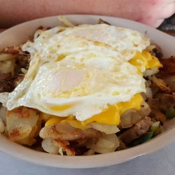 Rooster's Restaurant - Sausage scramble