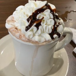 The hot chocolate (incredible) The hot chocolate (incredible)